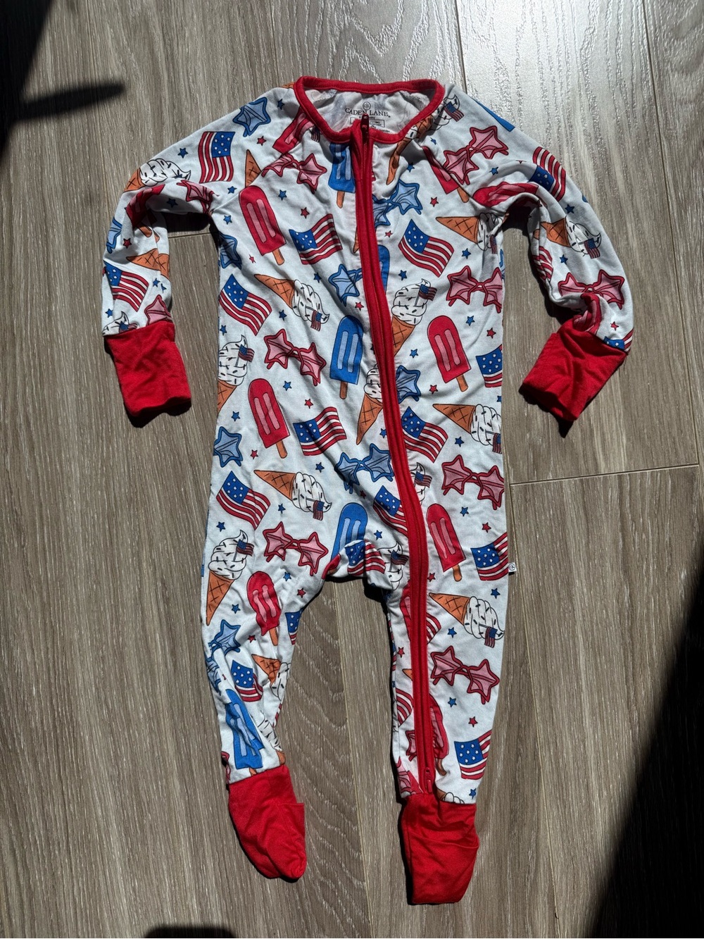 Caden Lane Convertible Zip Romper